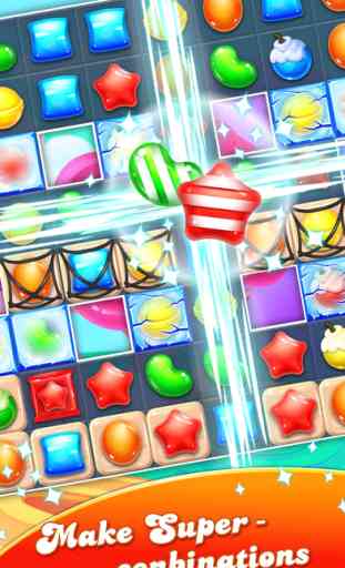 Candy Gems: match 3 best new game free puzzle 3