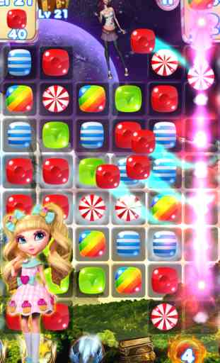 Candy Girl Mania - Match and Pop the gummy jewels! 4