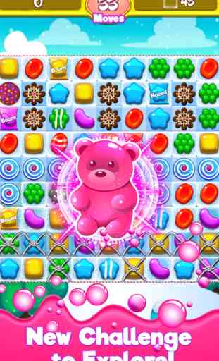 Candy Gummy Bears - The Kingdom of Match 3 Games 1