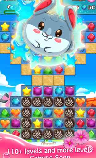 Candy Gummy Fever - Yummy Jam Crush Match 3 Game 4