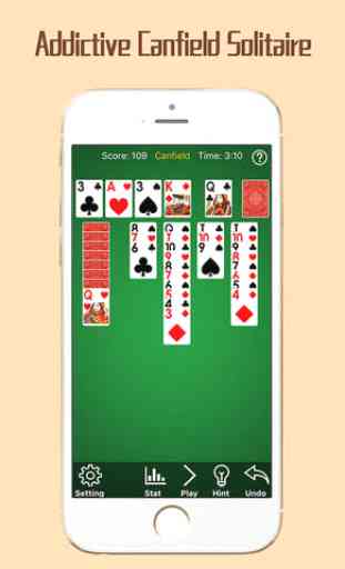 Canfield Solitaire App - Go Snap Cards Up Now 3