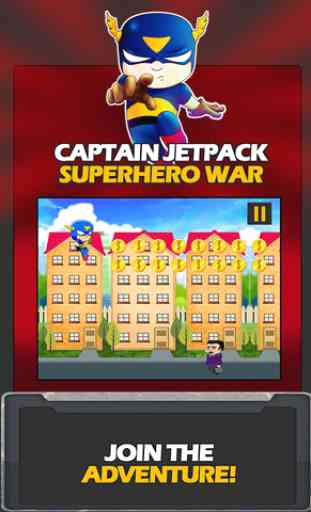 Captain Jetpack Superhero War 4