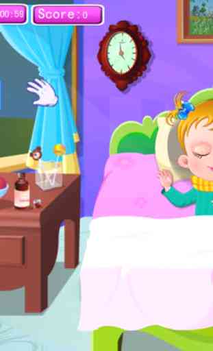 Care Sick Baby - Fun Kids Educational Game 3
