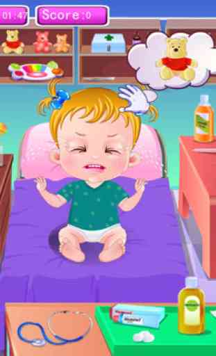 Care Sick Baby - Fun Kids Educational Game 4