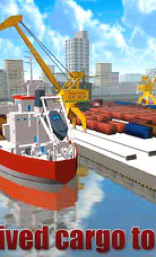 Cargo Ship Crane Simulator 3D 2