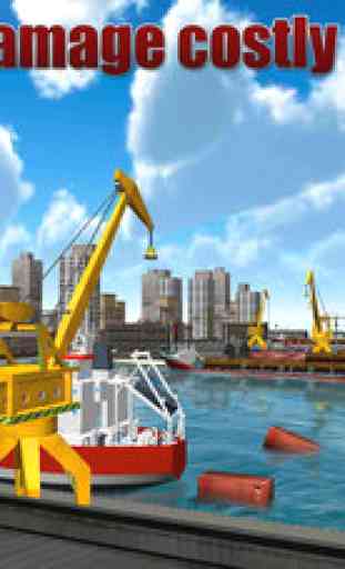 Cargo Ship Crane Simulator 3D 3