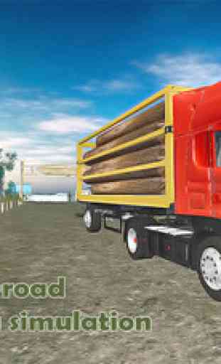 Cargo Truck Transport Simulator:OffRoad Euro Truck 2
