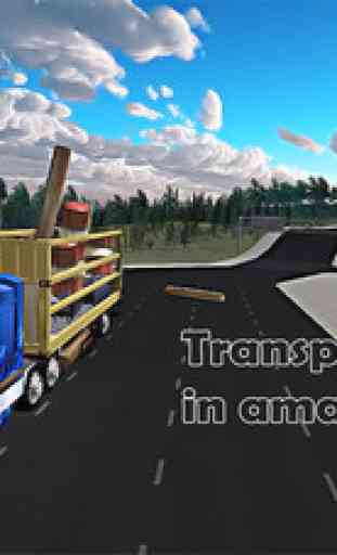 Cargo Truck Transport Simulator:OffRoad Euro Truck 4