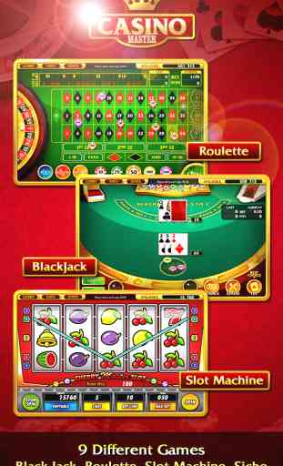 Casino Master - Slots BlackJack Roulette Poker 1
