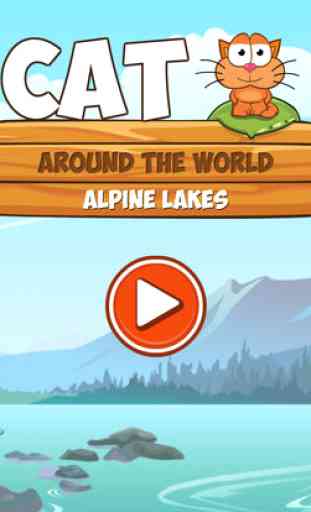 Cat around the World. Alpine Lakes 4
