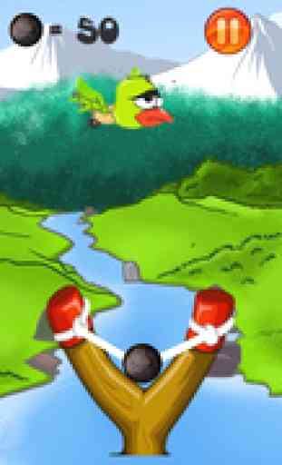 Catapult Bird Sling Shooter : A Fly Bubble Birdy Hunter Game 2