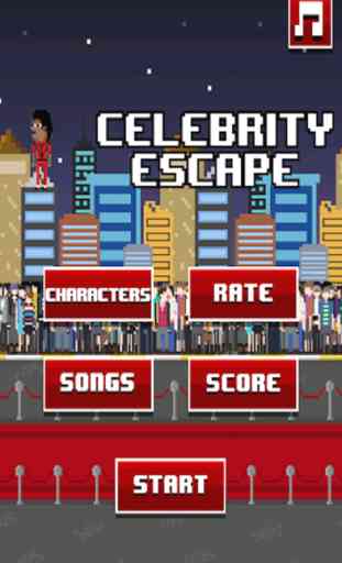 Celeb Escape - Play Free 8-bit Retro Music 1