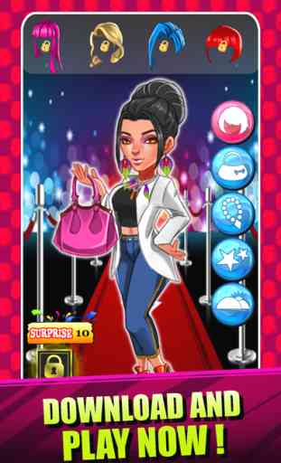 Celebrity Fashion Dress Up Girl - Superstar Model Kim Kardashian Edition 4