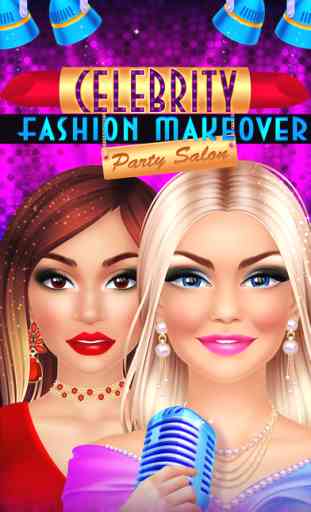 Celebrity Fashion Makeover Salon - Spa Kids Games 1