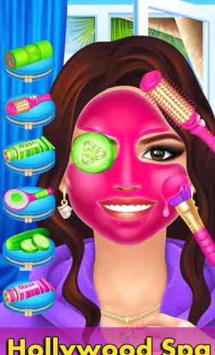 Celebrity Fashion Makeover Salon - Spa Kids Games 3