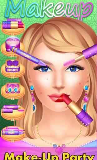 Celebrity Fashion Makeover Salon - Spa Kids Games 4