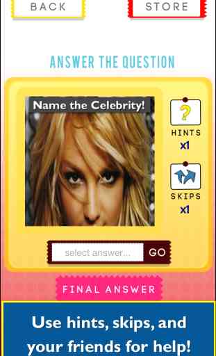 Celebrity Trivia Challenge - a pop culture & celeb icon quiz game! 2