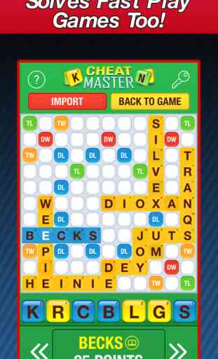 Cheat Master - word cheats for Words With Friends 3