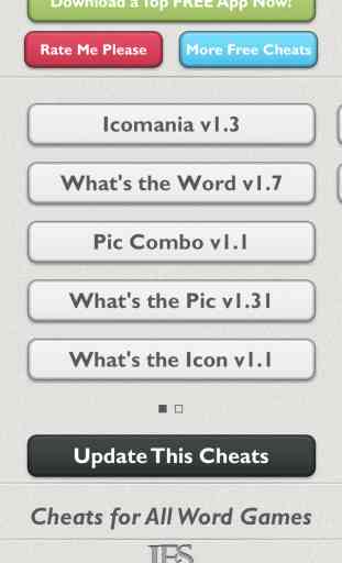Cheats for 4 Pics 1 Word & Other Word Games 3