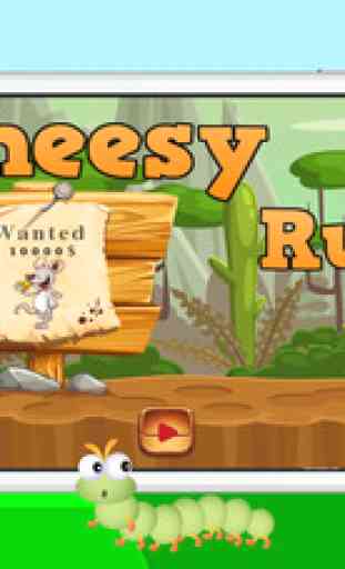 Cheesy Run - rat adventure free games for kids 1