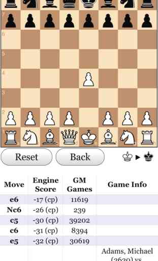 Chess Opening Explorer 1