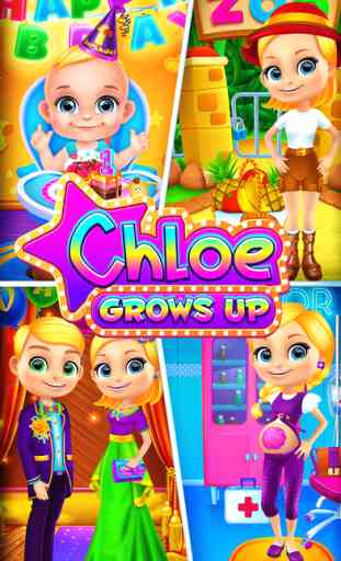 Chloe Grows Up - Mommy, Baby and Family Games for Girls 1