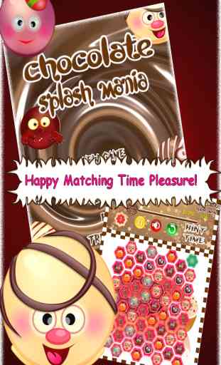 Chocolate Splash Mania FREE - A Puzzle Mania of Choco Sweets 1