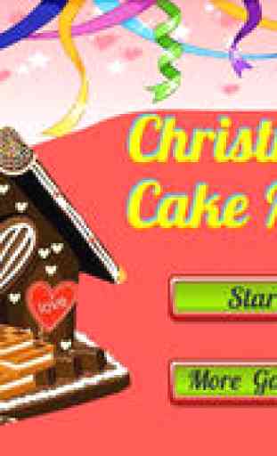 Christmas Cake Makeover - Baking & Decorate 1