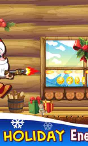 Christmas Santa Run & Shooter Adventure 2