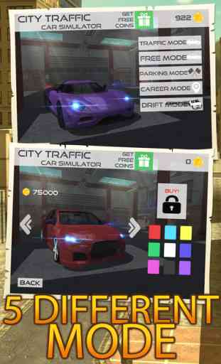 City Traffic Car Driving Parking Career Simulator 3