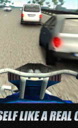 City Traffic Rider 3D: ATV Racing 4