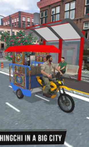 City Tuk Tuk Chingchi Drive 3D 4