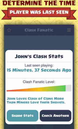 Clash Fanatic: Player Time Tool for Clash of Clans 2