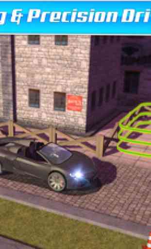 Classic Sports Car Parking Game Real Driving Test Run Racing 1