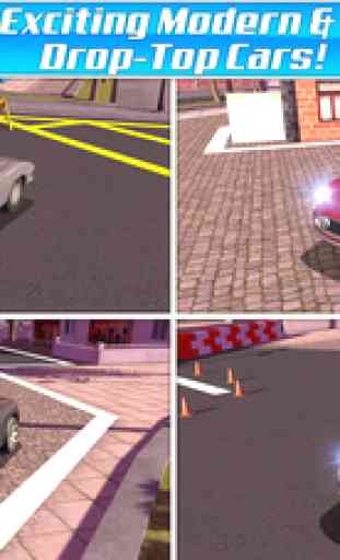 Classic Sports Car Parking Game Real Driving Test Run Racing 2