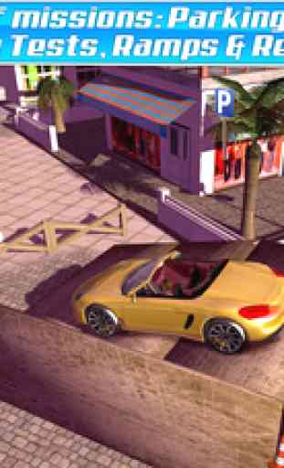 Classic Sports Car Parking Game Real Driving Test Run Racing 3