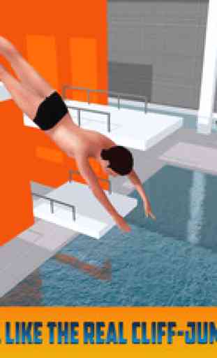 Cliff Flip Diving: Swimming Simulator 1