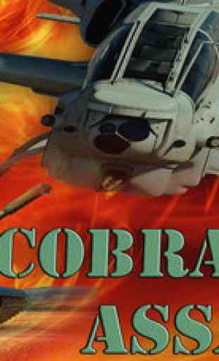Cobra Assault Heli 3D - An Armoured Tank Crossfire Apocalypse Game 1