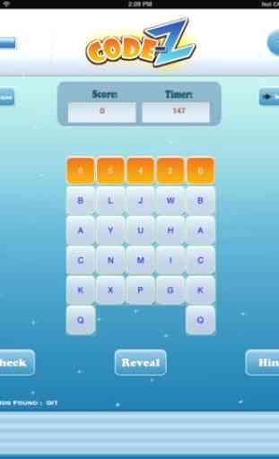Code-Z: Word Puzzle Game 2