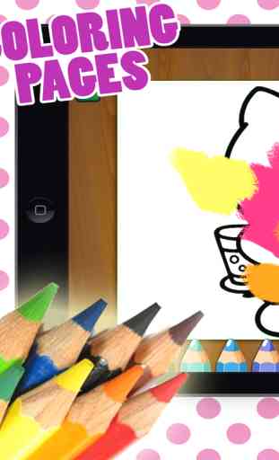 Color Book For Girls: Hello Kitty Version 3