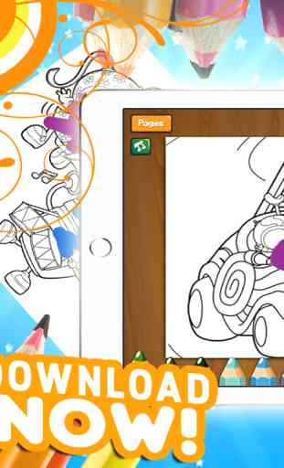 Color Book Game For Kids: Team Umizoomi Version 3