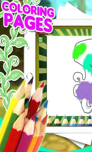 Coloring Book Game For Kids: Animal Jam Version 1