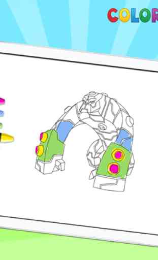 Coloring Books Family Friendly for Ben 10 Villains 4