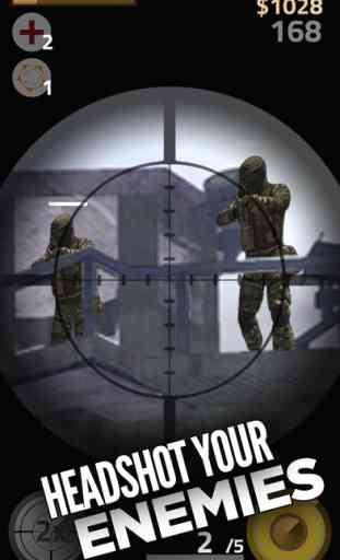 Contract Sniper Killer - Trigger guns and shoot to kill army assassin shooter 3