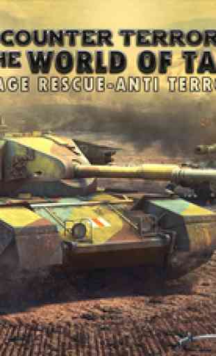 Counter Terrorist in the world of Tanks-Hostage Rescue-anti terrorism 1