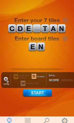 Descrambler - unofficial word game solver for SCRABBLE®, Words with Friends and Wordfeud crossword games 3