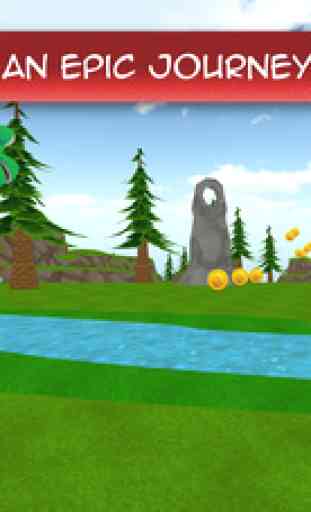 Dinosaur Arlo and Troglodyte Boy - Free Cartoon Adventure Game for kids 2
