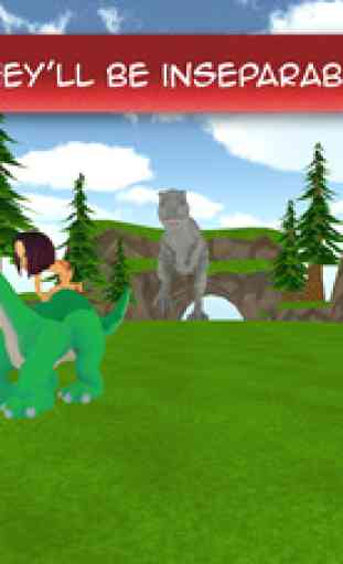 Dinosaur Arlo and Troglodyte Boy - Free Cartoon Adventure Game for kids 3