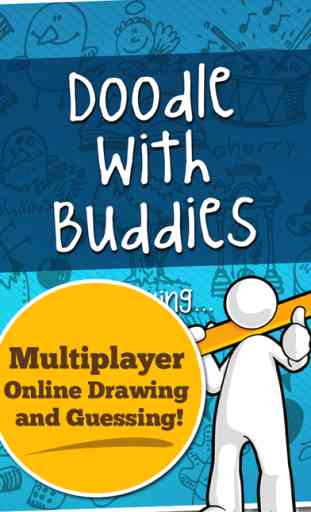 Doodle With Buddies : Fun Social Multi-player Drawing and Guessing Free Addicting Game to Play Family and Friends 1