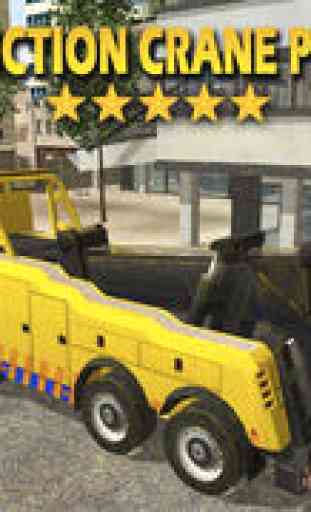 Construction Crane Parking 2 - City Builder Realistic Driving Simulator Free 1